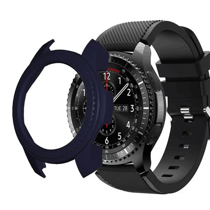 For Samsung Gear S3 / S2 Watch Case Half-Coverage Watch Frame Bumper Shell with Dial Plate