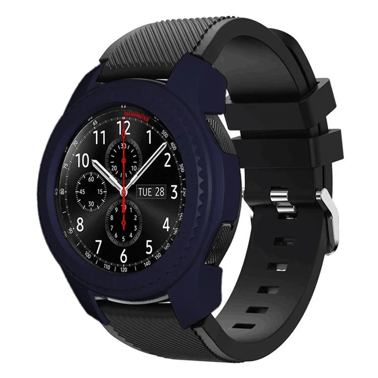 For Samsung Gear S3 / S2 Watch Case Half-Coverage Watch Frame Bumper Shell with Dial Plate