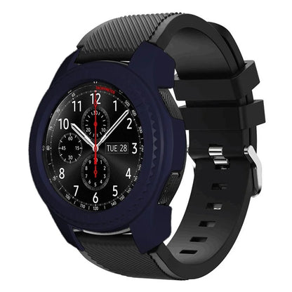 For Samsung Gear S3 / S2 Watch Case Half-Coverage Watch Frame Bumper Shell with Dial Plate
