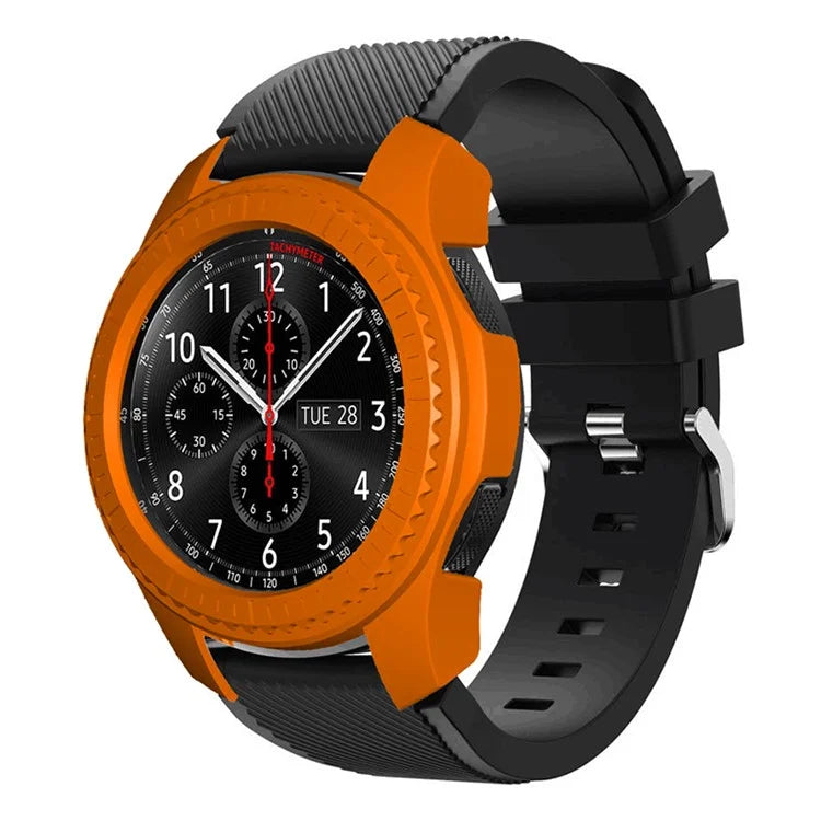 For Samsung Gear S3 / S2 Watch Case Half-Coverage Watch Frame Bumper Shell with Dial Plate