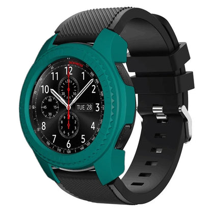 For Samsung Gear S3 / S2 Watch Case Half-Coverage Watch Frame Bumper Shell with Dial Plate