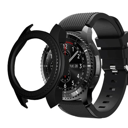 For Samsung Gear S3 / S2 Watch Case Half-Coverage Watch Frame Bumper Shell with Dial Plate