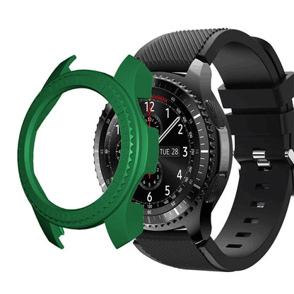 For Samsung Gear S3 / S2 Watch Case Half-Coverage Watch Frame Bumper Shell with Dial Plate