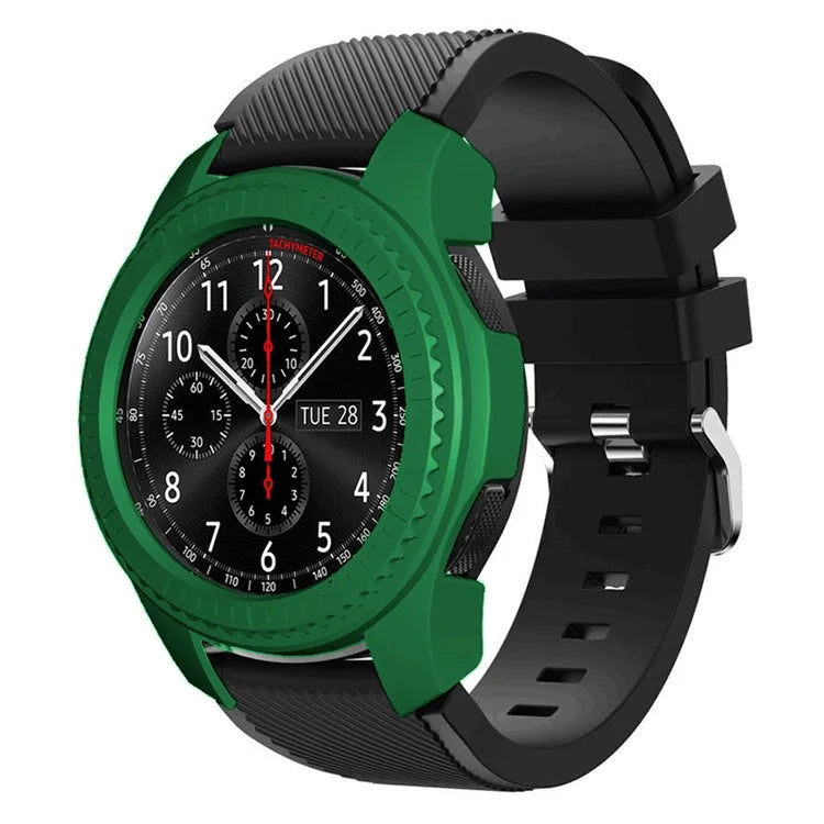 For Samsung Gear S3 / S2 Watch Case Half-Coverage Watch Frame Bumper Shell with Dial Plate