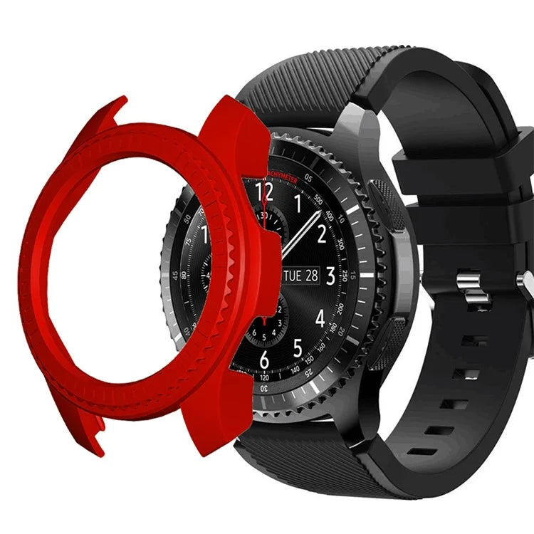 For Samsung Gear S3 / S2 Watch Case Half-Coverage Watch Frame Bumper Shell with Dial Plate