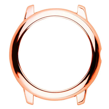 For Haylou Solar LS05 Hard PC Frame Cover Electroplating Watch Case Protector