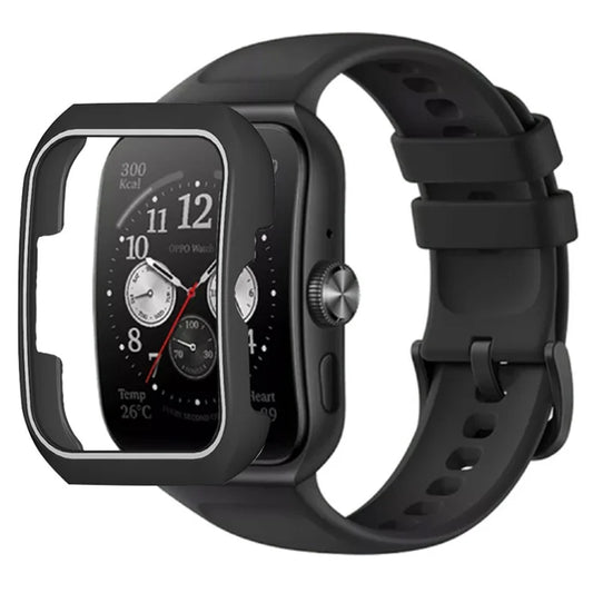 For Oppo Watch 3 Pro / Watch 4 Pro Shockproof Cover Half Protective PC Watch Case