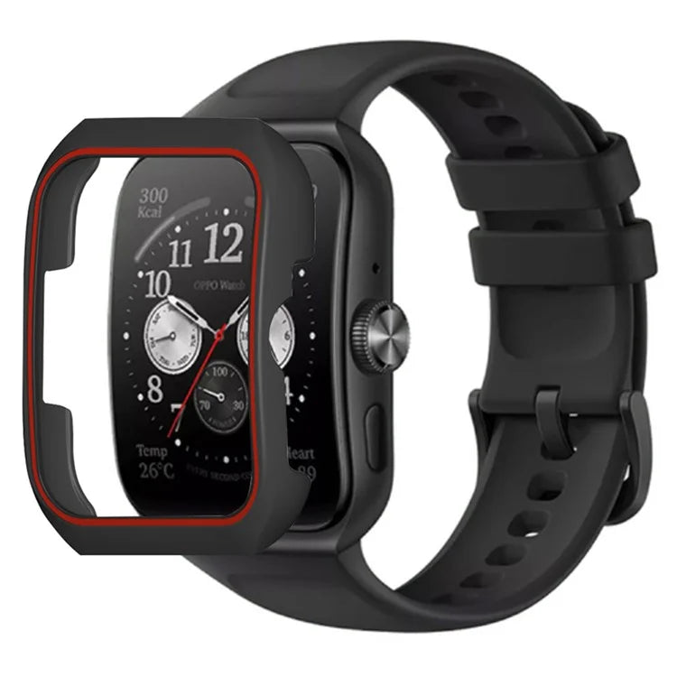 For Oppo Watch 3 Pro / Watch 4 Pro Shockproof Cover Half Protective PC Watch Case