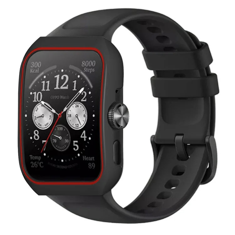 For Oppo Watch 3 Pro / Watch 4 Pro Shockproof Cover Half Protective PC Watch Case
