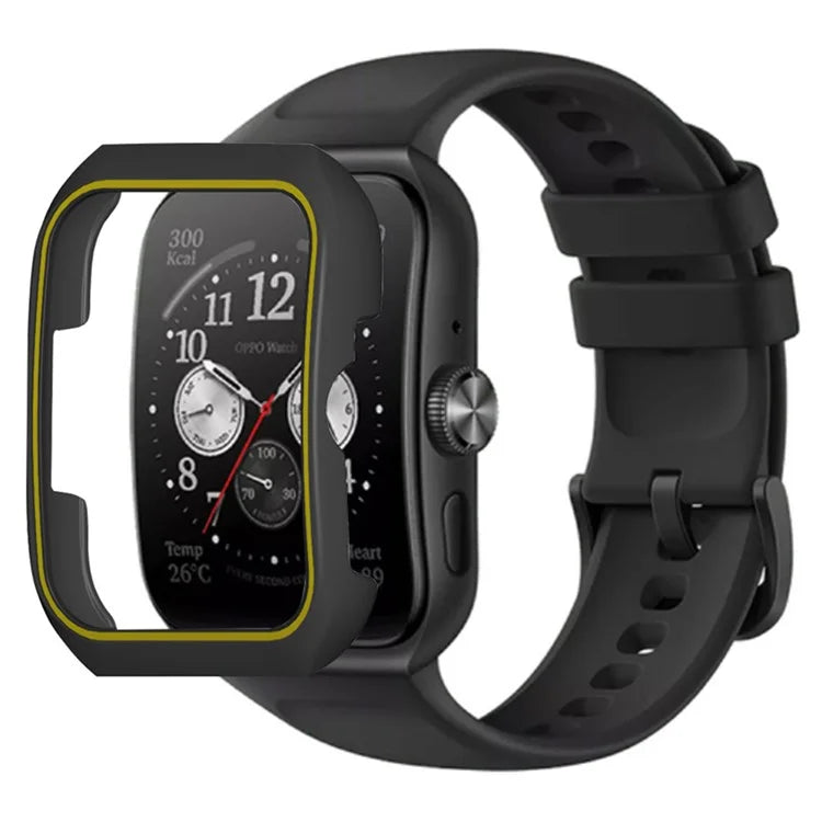 For Oppo Watch 3 Pro / Watch 4 Pro Shockproof Cover Half Protective PC Watch Case