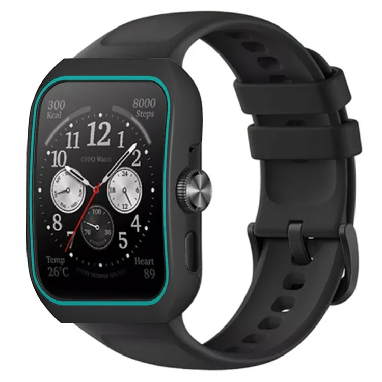 For Oppo Watch 3 Pro / Watch 4 Pro Shockproof Cover Half Protective PC Watch Case