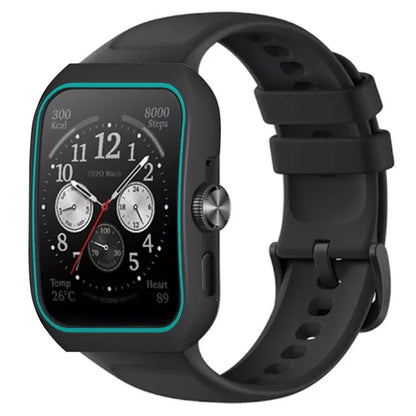 For Oppo Watch 3 Pro / Watch 4 Pro Shockproof Cover Half Protective PC Watch Case