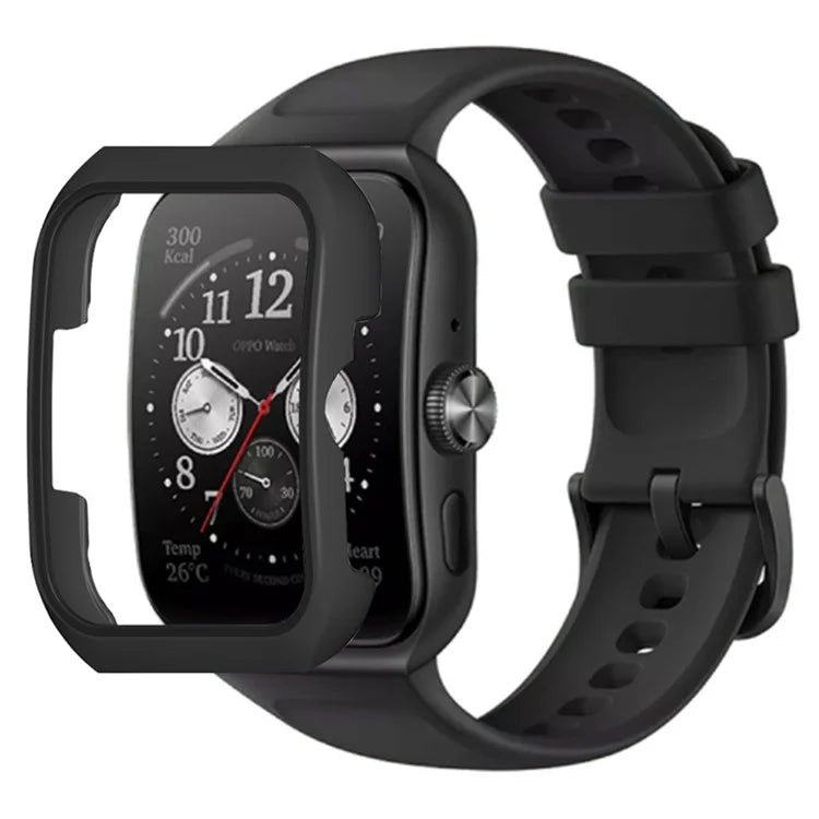 For Oppo Watch 3 Pro / Watch 4 Pro Shockproof Cover Half Protective PC Watch Case