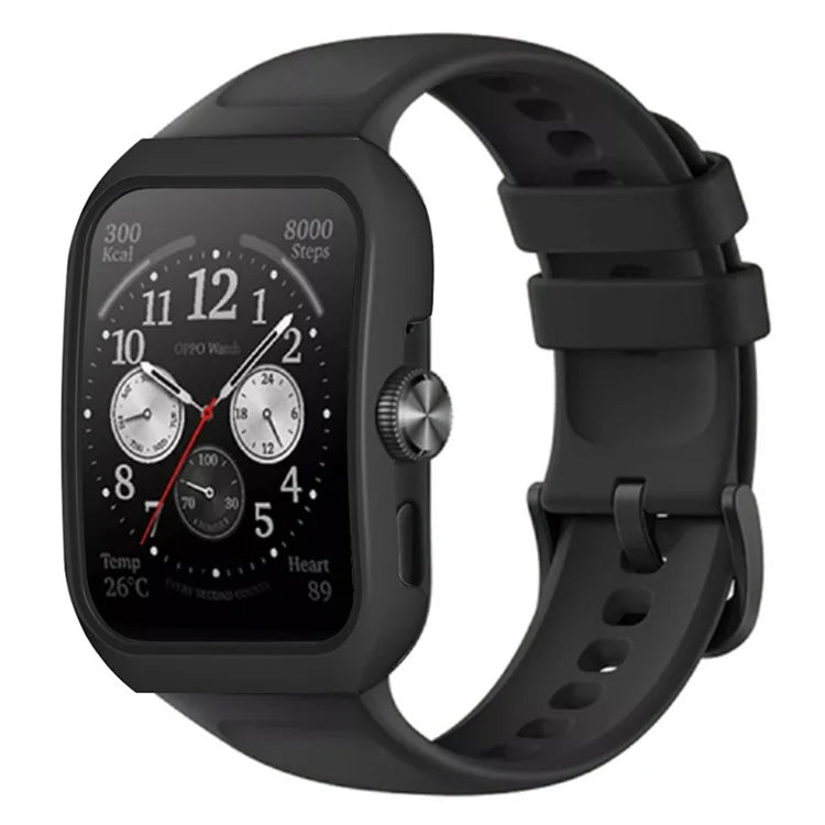 For Oppo Watch 3 Pro / Watch 4 Pro Shockproof Cover Half Protective PC Watch Case