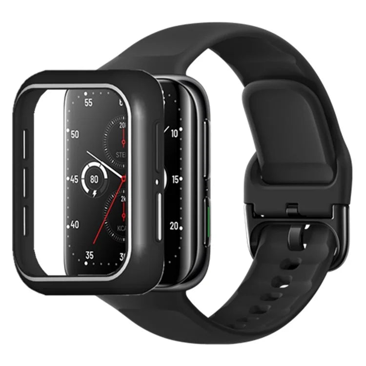 For Oppo Watch 2 42mm TPU Bumper Frame Case Watch Scratch-Resistant Protective Cover