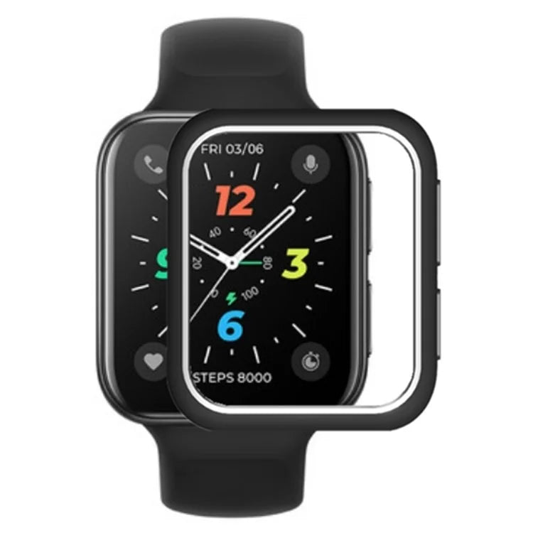 For Oppo Watch 2 42mm TPU Bumper Frame Case Watch Scratch-Resistant Protective Cover
