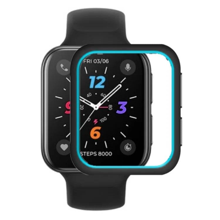 For Oppo Watch 2 42mm TPU Bumper Frame Case Watch Scratch-Resistant Protective Cover