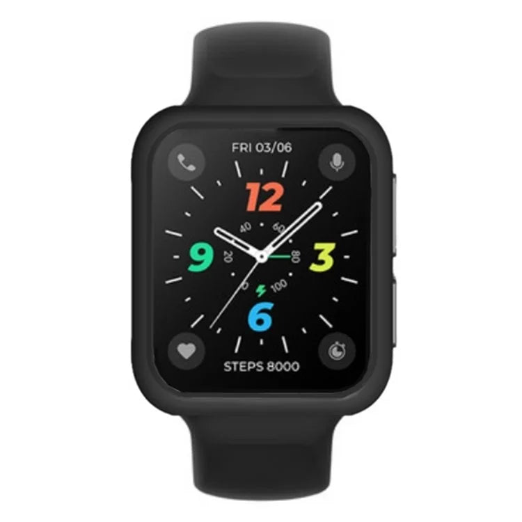 For Oppo Watch 2 42mm TPU Bumper Frame Case Watch Scratch-Resistant Protective Cover
