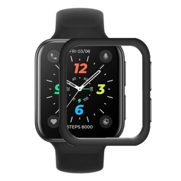 For Oppo Watch 2 42mm TPU Bumper Frame Case Watch Scratch-Resistant Protective Cover