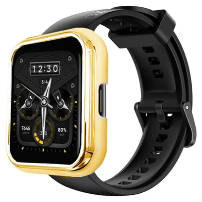 For Realme Watch 2 Pro Hard PC Electroplating Cover Half-Coverage Watch Case