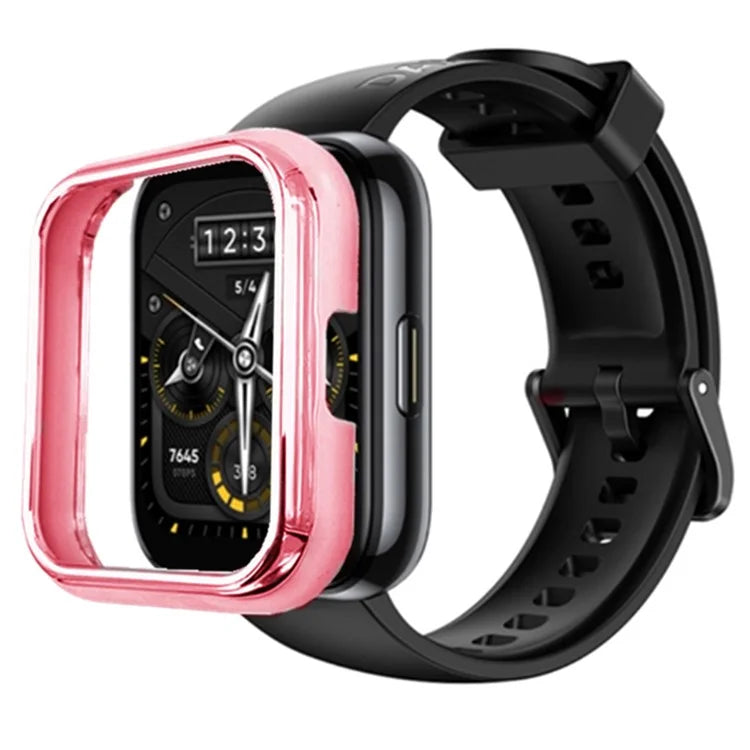 For Realme Watch 2 Pro Hard PC Electroplating Cover Half-Coverage Watch Case