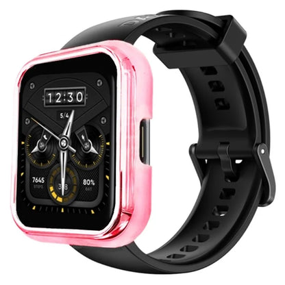 For Realme Watch 2 Pro Hard PC Electroplating Cover Half-Coverage Watch Case