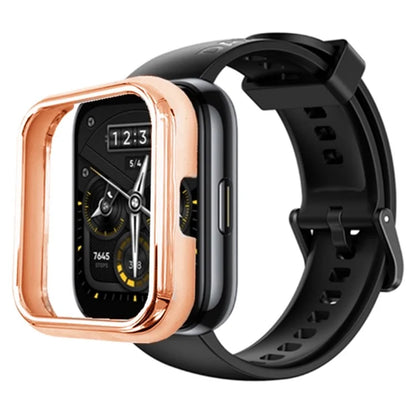 For Realme Watch 2 Pro Hard PC Electroplating Cover Half-Coverage Watch Case