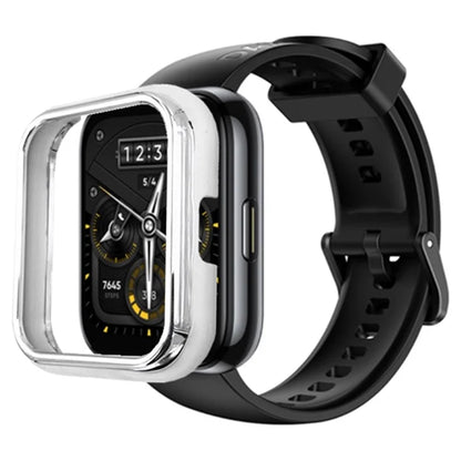 For Realme Watch 2 Pro Hard PC Electroplating Cover Half-Coverage Watch Case