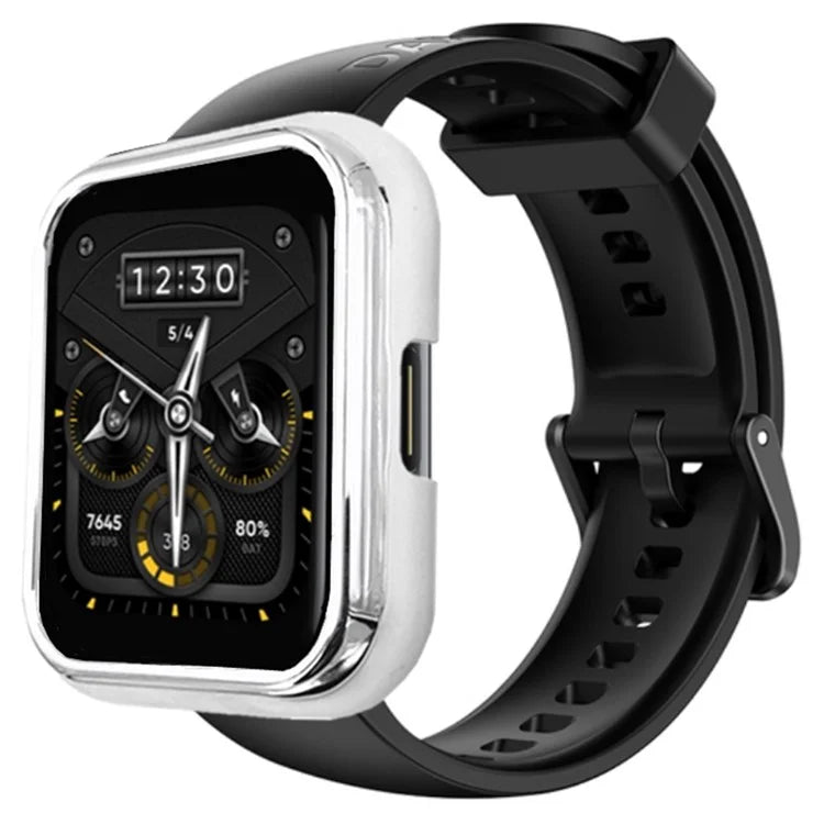 For Realme Watch 2 Pro Hard PC Electroplating Cover Half-Coverage Watch Case