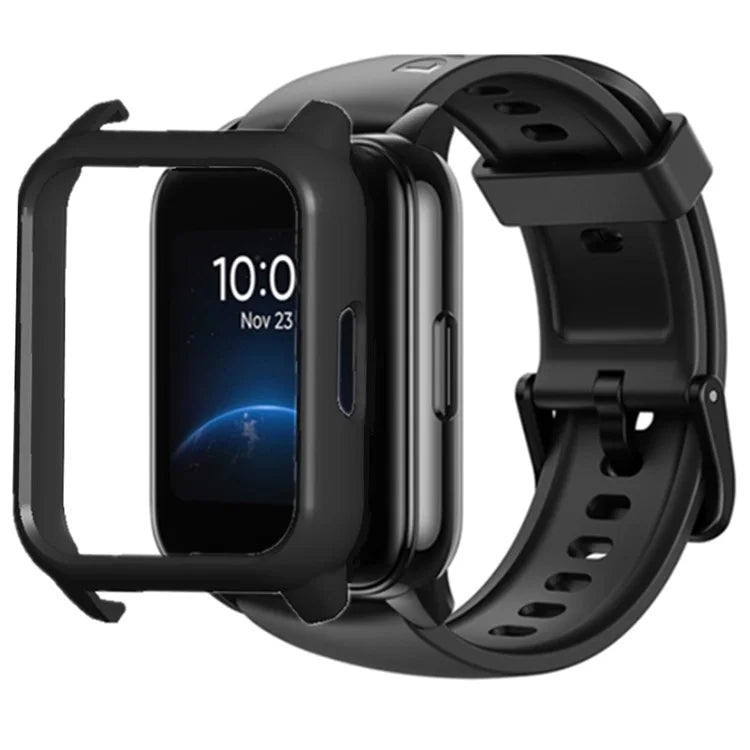 For Realme Watch 2  Protective Case Hard PC Hollow Out Sports Watch Housing Watch Cover