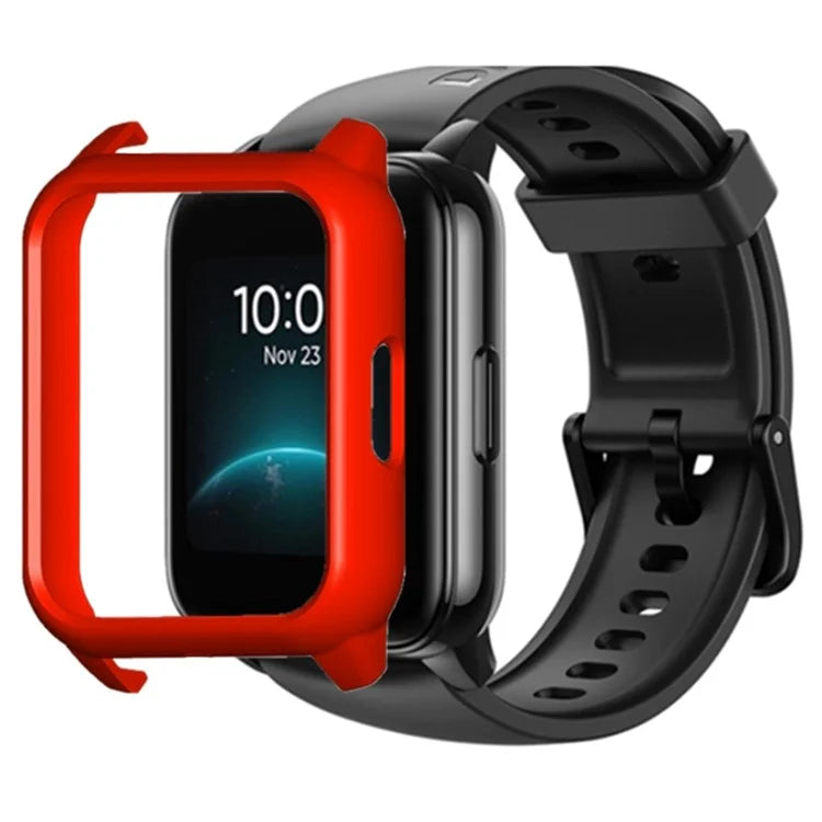 For Realme Watch 2  Protective Case Hard PC Hollow Out Sports Watch Housing Watch Cover