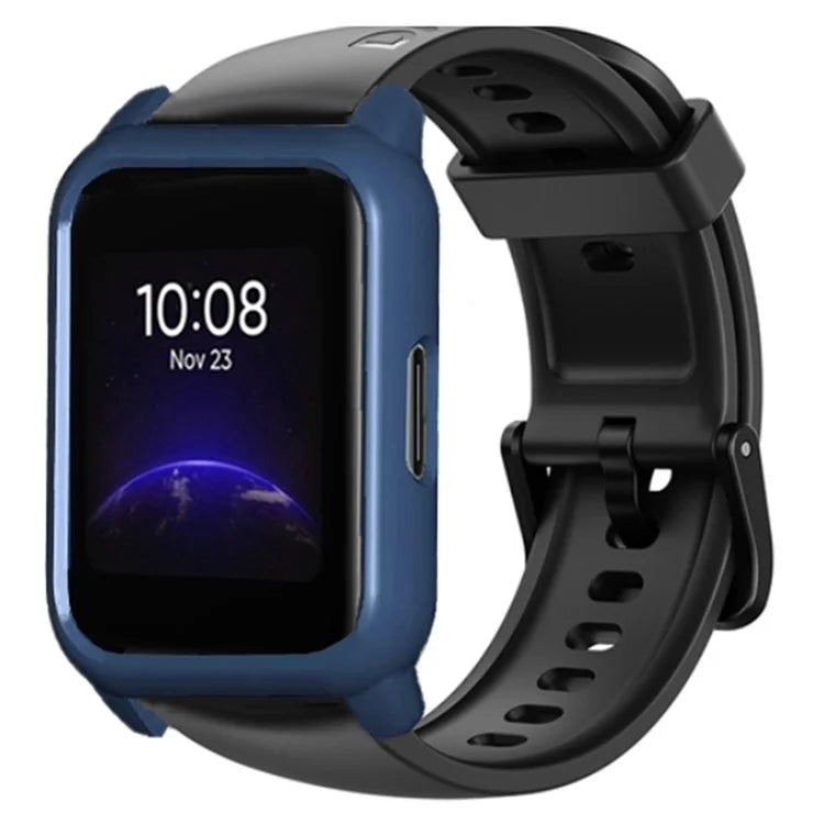 For Realme Watch 2  Protective Case Hard PC Hollow Out Sports Watch Housing Watch Cover