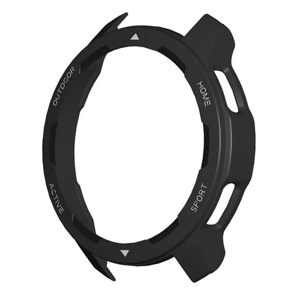For Xiaomi Watch S1 Active / Watch Color 2 Protective Cover Hard PC Watch Case Hollow Frame+White