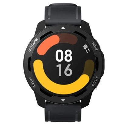 For Xiaomi Watch S1 Active / Watch Color 2 Protective Cover Hard PC Watch Case Hollow Frame+White