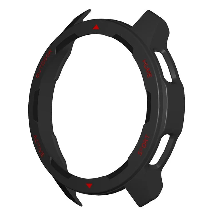For Xiaomi Watch S1 Active / Watch Color 2 Protective Cover Hard PC Watch Case Hollow Frame+Red