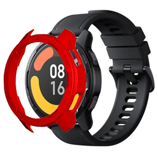 For Xiaomi Watch S1 Active / Watch Color 2 Protective Cover Hard PC Watch Case Hollow Frame