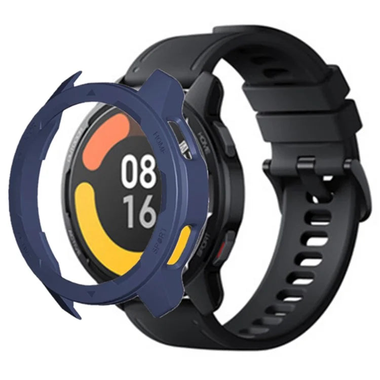 For Xiaomi Watch S1 Active / Watch Color 2 Protective Cover Hard PC Watch Case Hollow Frame