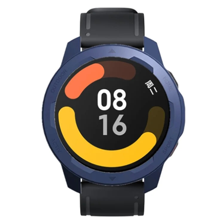 For Xiaomi Watch S1 Active / Watch Color 2 Protective Cover Hard PC Watch Case Hollow Frame