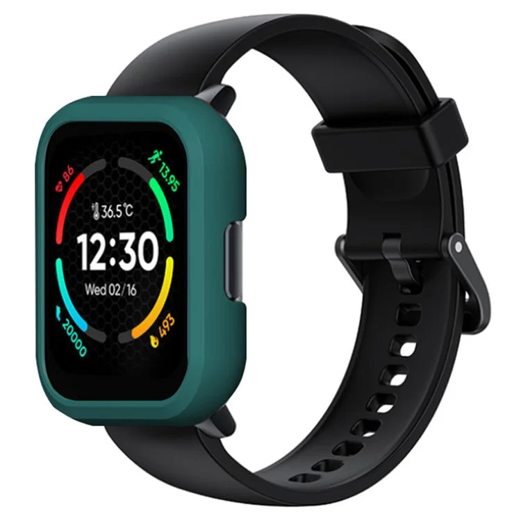 For Realme TechLife Watch S100 Hard PC Edge Protector Hollow Frame Watch Case