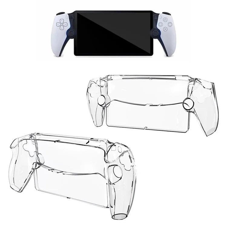 AOLION For Sony PS Portal Drop Protection Game Controller Protector Clear Silicone Sleeve Case