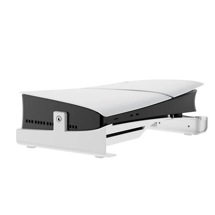 AOLION ALP-5382 Horizontal Stand for PS5 Slim Console with 4-Port USB Hub, Game Console Desktop Storage Holder