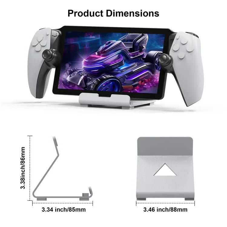 JYS P5185 For PS5 Portal / Steam deck / ROG / Switch Game Controller Holder Non-slip Desktop Stand