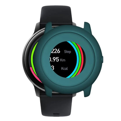 For Imilab KW66 Watch Case Half Protective Silicone Shockproof Cover