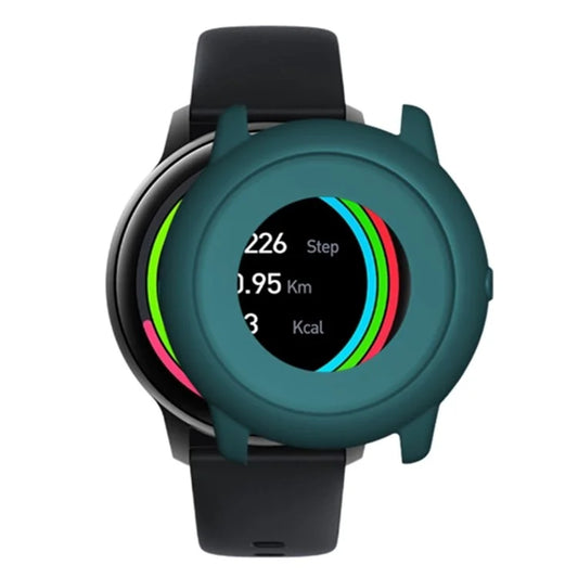 For Imilab KW66 Watch Case Half Protective Silicone Shockproof Cover