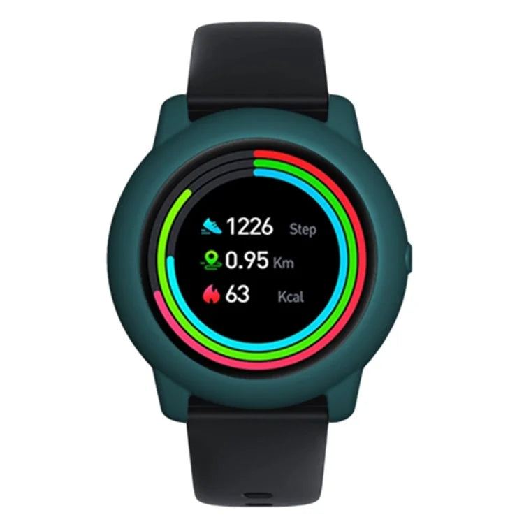 For Imilab KW66 Watch Case Half Protective Silicone Shockproof Cover