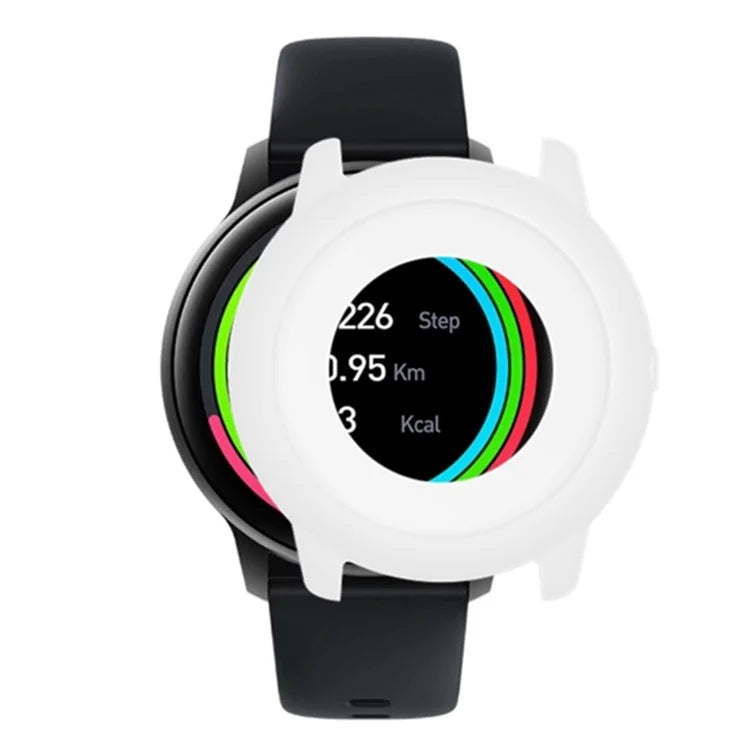 For Imilab KW66 Watch Case Half Protective Silicone Shockproof Cover