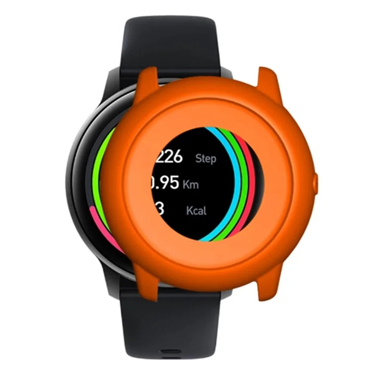 For Imilab KW66 Watch Case Half Protective Silicone Shockproof Cover