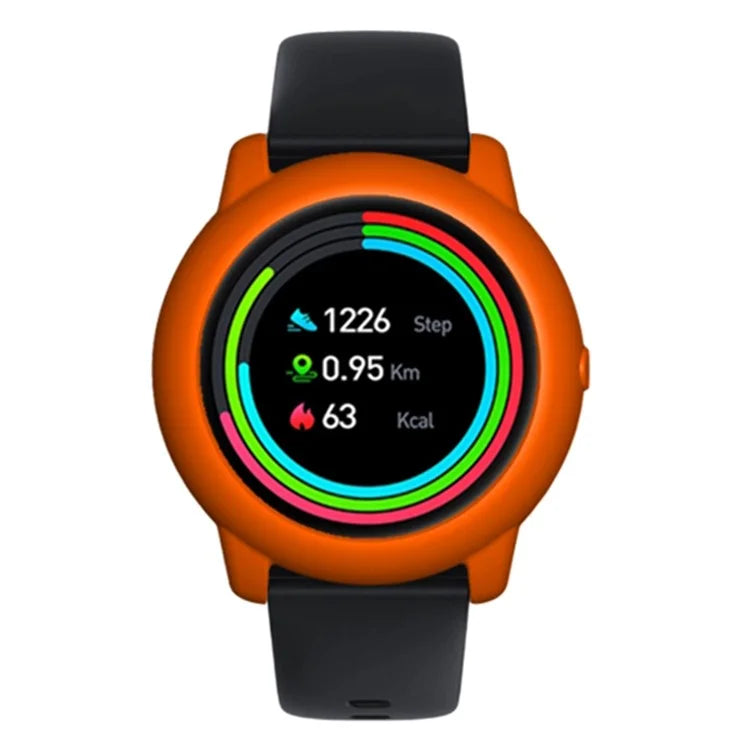 For Imilab KW66 Watch Case Half Protective Silicone Shockproof Cover