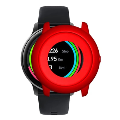 For Imilab KW66 Watch Case Half Protective Silicone Shockproof Cover