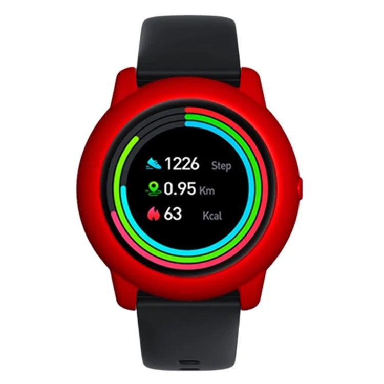 For Imilab KW66 Watch Case Half Protective Silicone Shockproof Cover